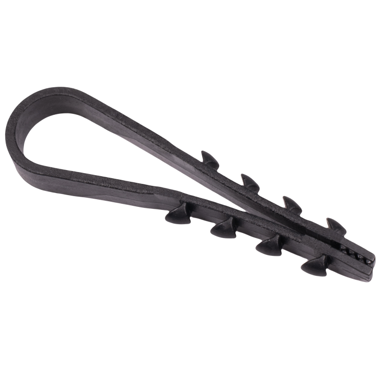 Дюбель-хомут PCD-R 05-10-45-100BL PA6.6 Jazzway (100 шт/уп) (=this.property.MANUFACTURERCODE}) фото в интернет-магазине Форум Электро в Москве