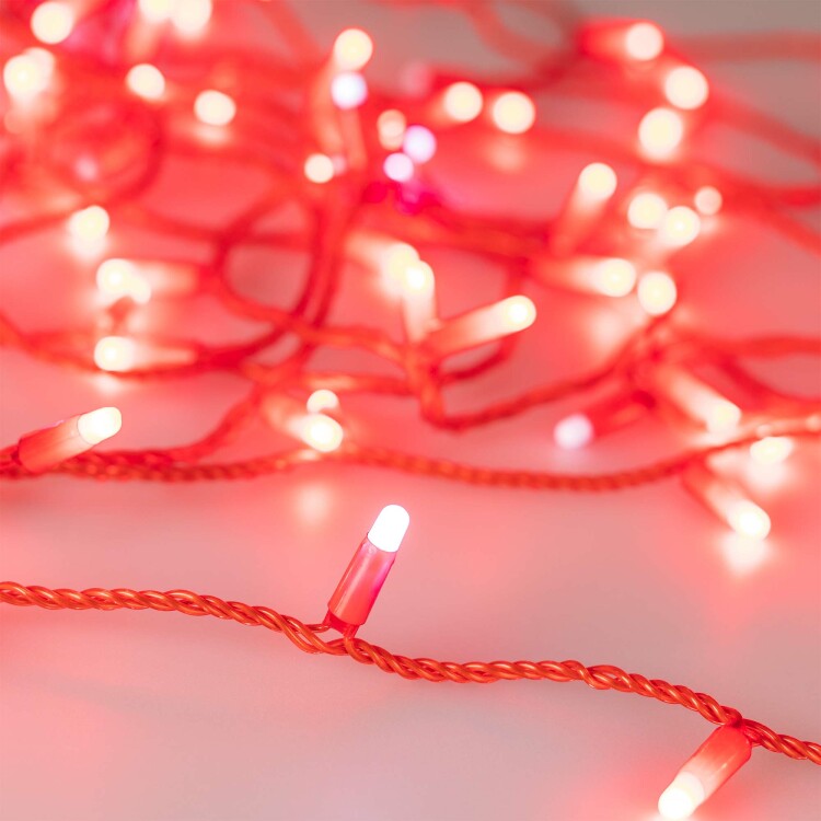 Arlight Светодиодная гирлянда ARD-STRING-CLASSIC-10000-RED-100LED-MILK-FLASH Red (230V, 7W) (Ardecoled, IP65) (031195) превью в интернет-магазине электрики Форум Электро в Москве