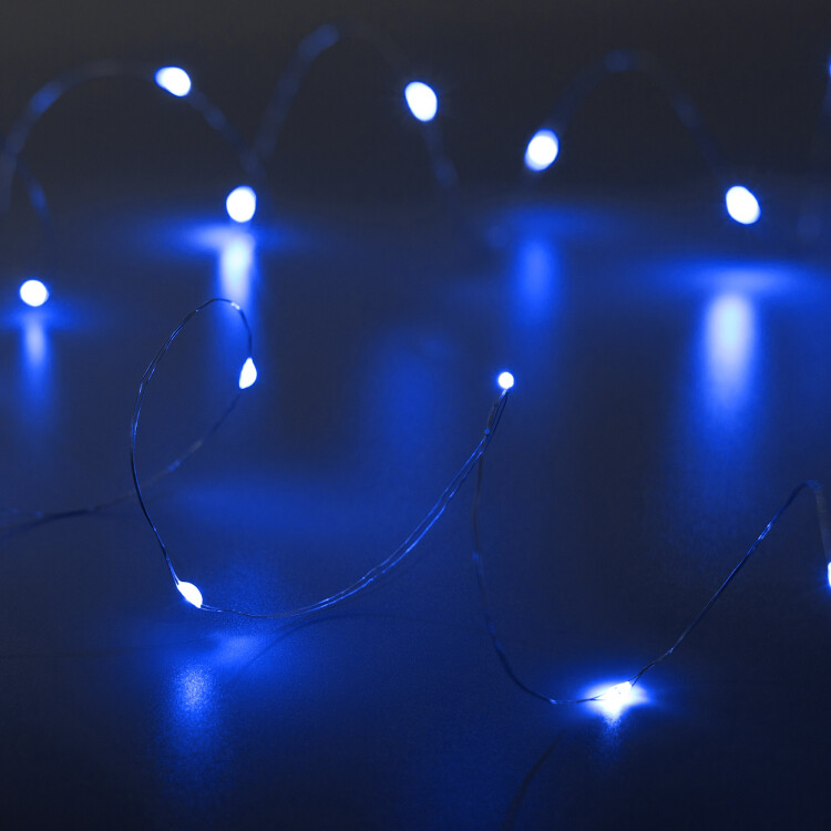 Arlight Светодиодная гирлянда ARD-DEW-HOME-2000-CLEAR-20LED-STD Blue (1.5V, Battery Pack, Cork) (Ardecoled, IP20) (048699) превью в интернет-магазине электрики Форум Электро в Москве