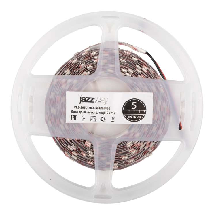 Jazzway Лента PLS 5050/30 Green IP20 (5м) (.327583) превью в интернет-магазине электрики Форум Электро в Москве