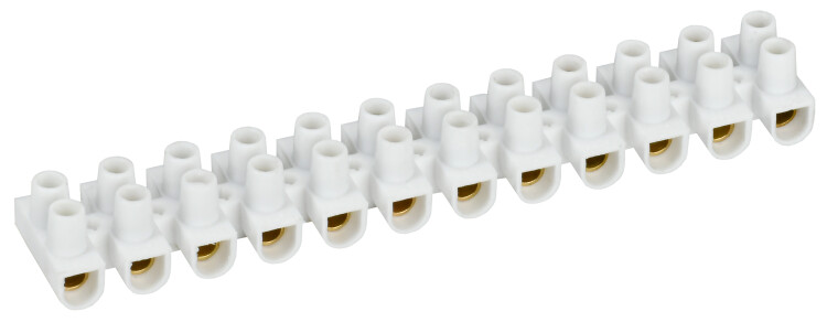 IEK Зажим винтовой ЗВИ-15 н/г 4-10мм2 12пар IEK Зажим винтовой ЗВИ-15 н/г 4-10мм2 12пар