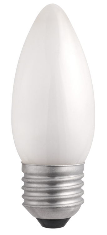 Jazzway Лампа накаливания B35 240V 40W E27 frosted (.3320560) превью в интернет-магазине электрики Форум Электро в Москве