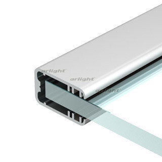 Arlight Профиль TOP-SHELF9-2000 ANOD (P12) (Алюминий) (016977) превью в интернет-магазине электрики Форум Электро в Москве