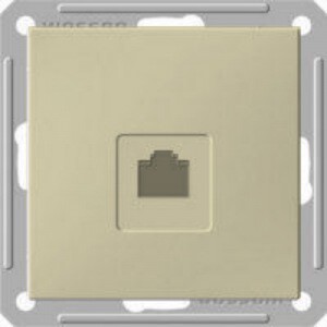 Картинка W59 РОЗЕТКА компьютерная RJ45 кат.5Е, механизм, СЛОНОВАЯ КОСТЬ (RSI-152K5E-2-86) в интернет-магазине Форум Электро в Москве