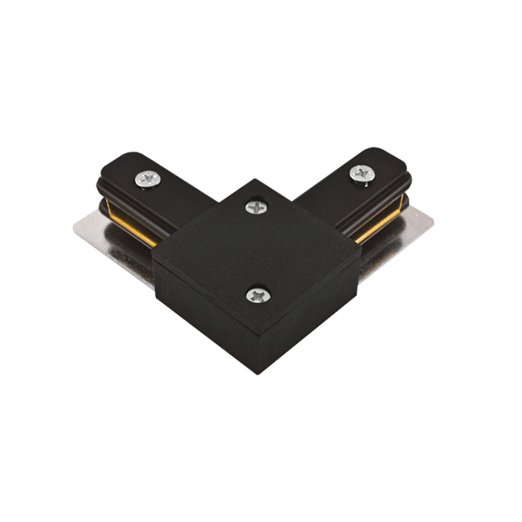 Jazzway PTR CL-BL Коннектор чёрный L-обр. (.5010833) превью в интернет-магазине электрики Форум Электро в Москве