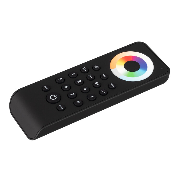 Arlight INTELLIGENTIGHT Пульт SMART-801-52-8G-8SC-MULTI Black (3V, 2.4G) (IP20 Пластик, 5 лет) (037336) превью в интернет-магазине электрики Форум Электро в Москве