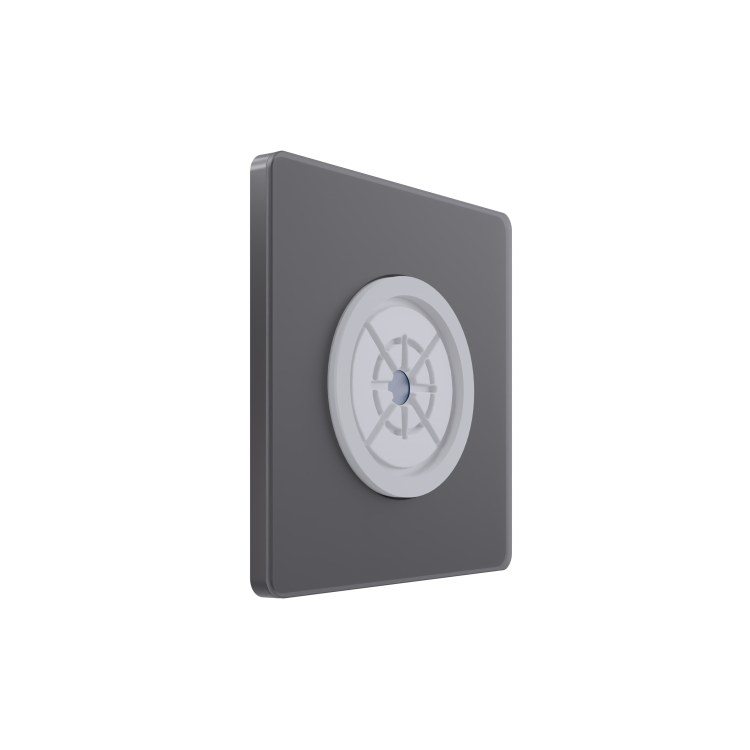 Картинка Systeme Electric Systeme Infinity Вулканический пепел Вывод кабельный (FSE000799) в интернет-магазине Форум Электро в Москве