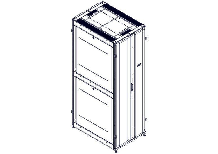 Systeme Electric Шкаф Systeme Electric, серия Uniprom, 48U-750/1070, боковые панели 4шт, черный (UR3157) превью в интернет-магазине электрики Форум Электро в Москве