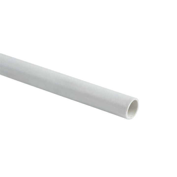 EKF Труба гладкая ПВХ жесткая d16 мм (2 м) (50 м/уп) белая-Plast (trg-16w-2m) превью в интернет-магазине электрики Форум Электро в Москве