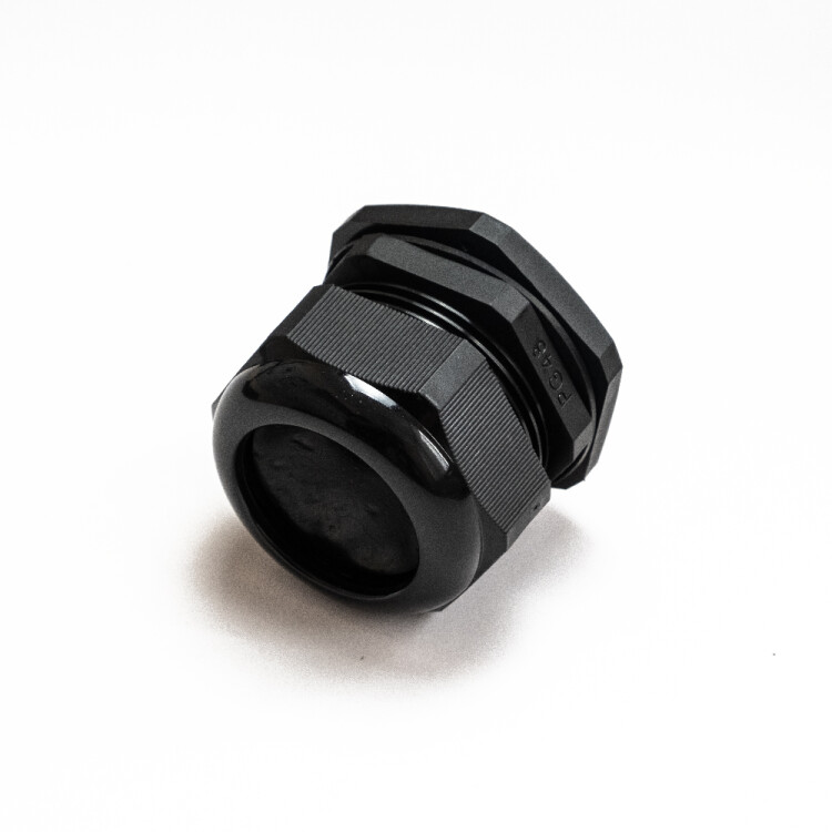 Сальник PG 48 (IP68) d отверстия 37-44 мм черный (1 шт/уп) Промрукав (=this.property.MANUFACTURERCODE}) фото в интернет-магазине Форум Электро в Москве