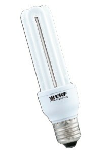 EKF Лампа энергосберегающая 3U 20W 2700K E14 10000h Simple (3U-T3-20-827-E14) превью в интернет-магазине электрики Форум Электро в Москве