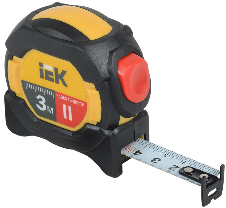 IEK Рулетка измерительная Professional 3м (TIR10-3-003) превью в интернет-магазине электрики Форум Электро в Москве