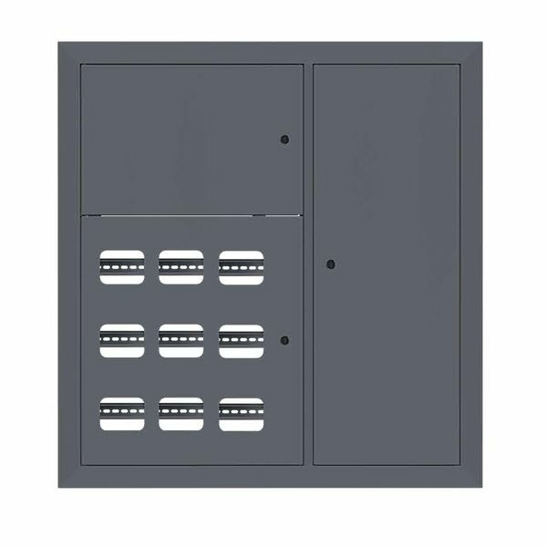 Щит этажный 9 кв. RAL7024 3 окна в ряд по гориз. (1000х950х150) EKF PROxima (mb29-v-9-ral7024-1) превью в интернет-магазине электрики Форум Электро в Москве Щит этажный 9 кв. RAL7024 3 окна в ряд по гориз. (1000х950х150) EKF PROxima (mb29-v-9-ral7024-1) превью в интернет-магазине электрики Форум Электро в Москве