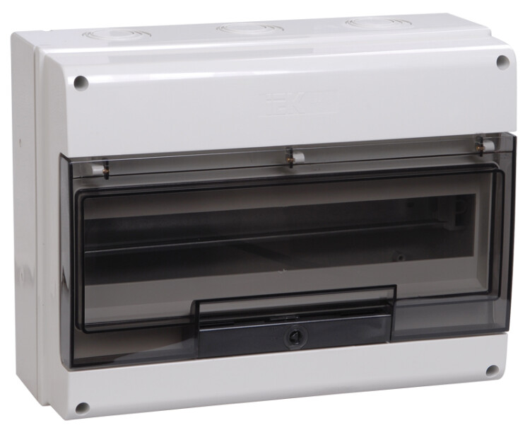 IEK KREPTA 7 Корпус пластиковый КМПн-16 IP66 белый откр.монтаж (MKP73-N-16-66) превью в интернет-магазине электрики Форум Электро в Москве