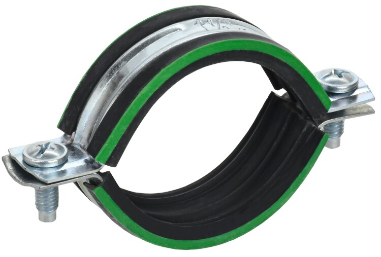 ELASTA Скоба метал. двухкомп. с резин. уплотн. d=20-24мм IEK (=this.property.MANUFACTURERCODE}) фото в интернет-магазине Форум Электро в Москве