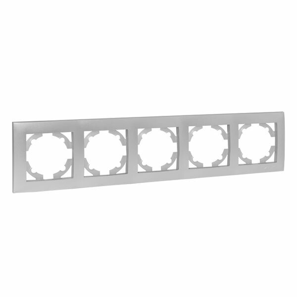 Фотография EKF PROxima Валенсия Рамка 5-местная сталь (EWM-G-305-30) в интернет-магазине Форум Электро в Москве Картинка EKF PROxima Валенсия Рамка 5-местная сталь (EWM-G-305-30) в интернет-магазине Форум Электро в Москве