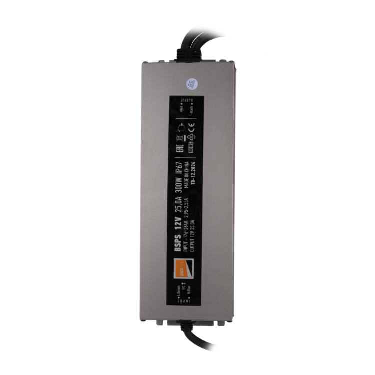 Jazzway Блок питания (драйвер) BSPS 12V25,00A=300W IP67 5 л.гар. (.5062085) превью в интернет-магазине электрики Форум Электро в Москве