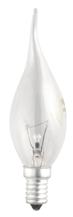 Jazzway Лампа накаливания CT35 40W E14 clear "Свеча на ветру" (.3321451) превью в интернет-магазине электрики Форум Электро в Москве