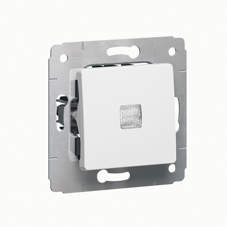 Фотография Legrand DIY Cariva Бел Переключатель 1-клавишный с подсветкой (695933) в интернет-магазине Форум Электро в Москве Картинка Legrand DIY Cariva Бел Переключатель 1-клавишный с подсветкой (695933) в интернет-магазине Форум Электро в Москве