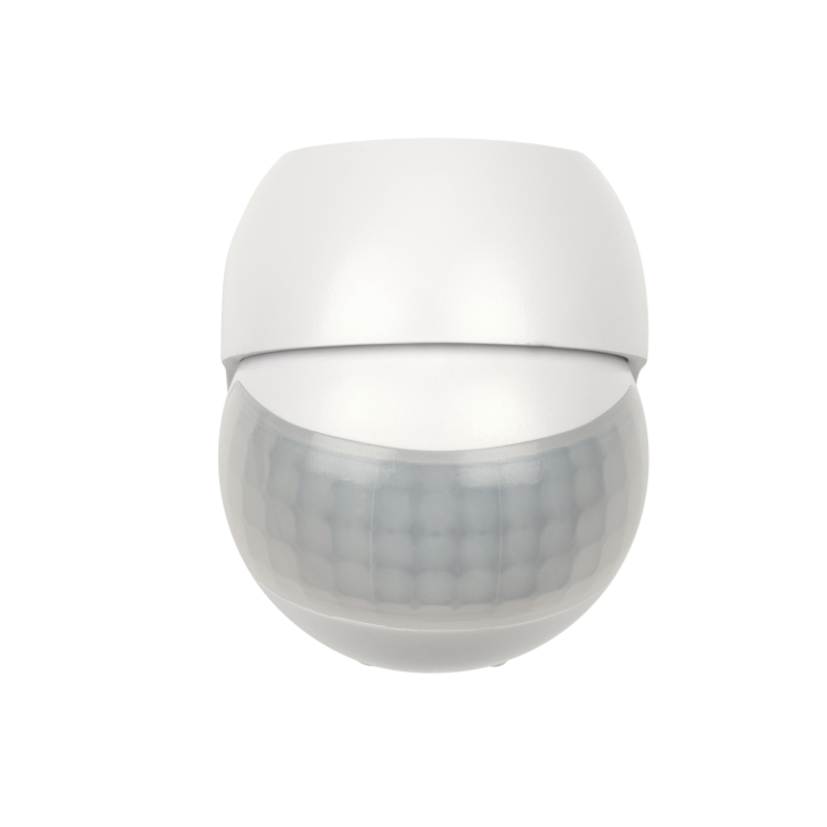 Картинка Jazzway Датчик движения PMS-IR 010 800Вт 180° 12м WH IP44 (.5012936) в интернет-магазине Форум Электро в Москве