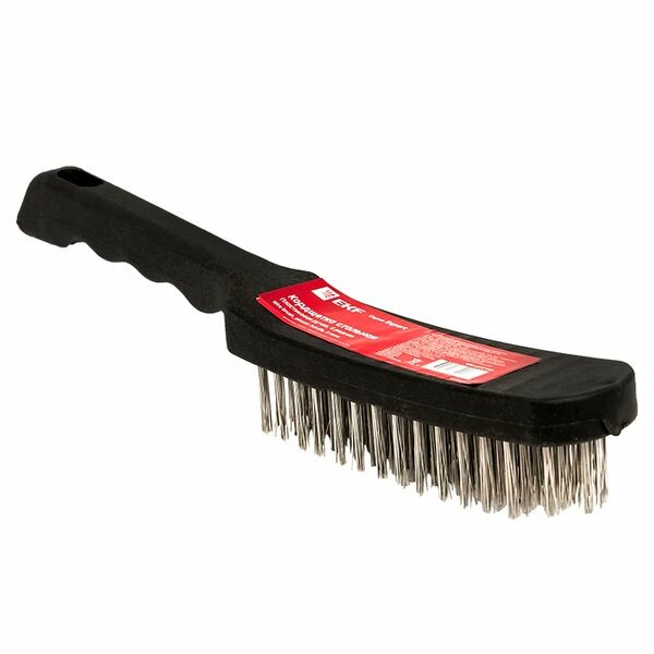 EKF Expert Кордщетка стальная, пластиковая ручка, 5 рядная (wbs-pl-5-exp) превью в интернет-магазине электрики Форум Электро в Москве