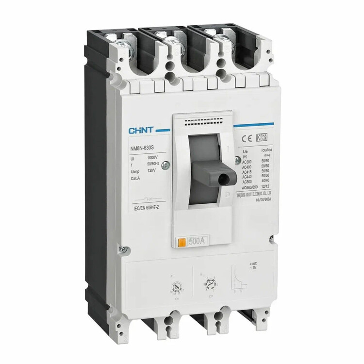 CHINT Автоматический выключатель защиты двигателя NM8N-630H M 500А 3P (R) (269537) превью в интернет-магазине электрики Форум Электро в Москве