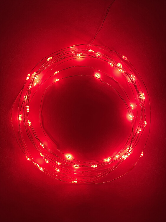 ЭРА ENIN -5NR Гирлянда LED Нить 5 м красный свет, АА (100/2500) (Б0047963) превью в интернет-магазине электрики Форум Электро в Москве