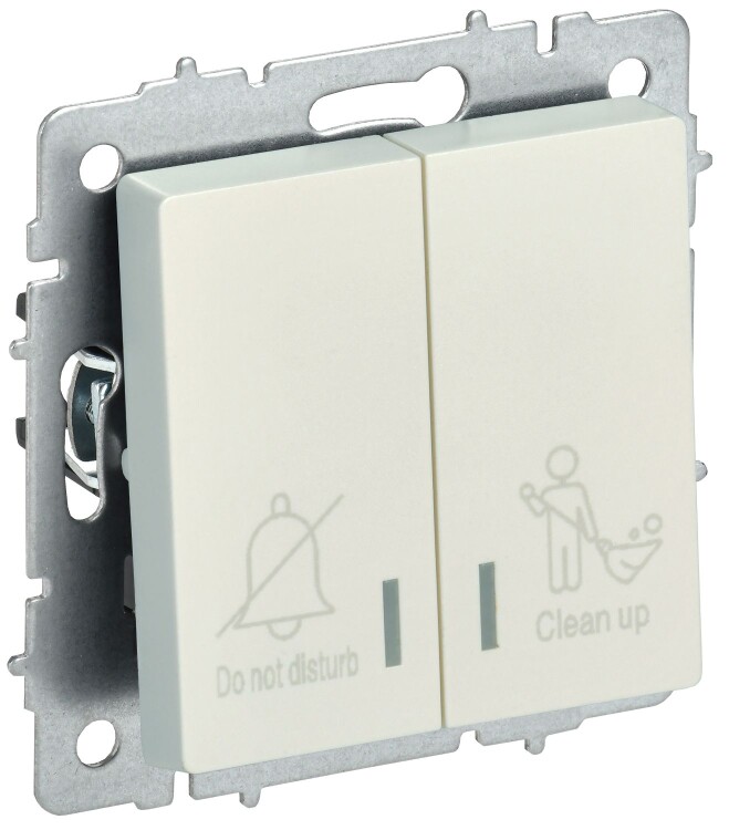 Картинка BRITE Выключ. 2-кл. с инд. отел. 10А ВС10-2-9-БрЖ жемч. IEK (BR-V20-2-10-K36) в интернет-магазине Форум Электро в Москве