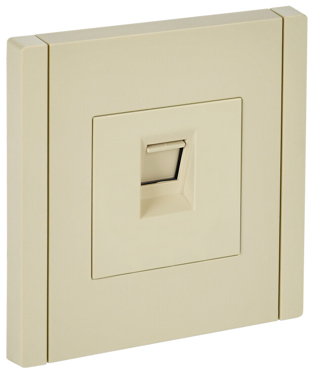Фотография IEK FORTE&PIANO Ваниль Розетка комп. RJ45 кат.5E FP432 (FP-K10-1-K10) в интернет-магазине Форум Электро в Москве Картинка IEK FORTE&PIANO Ваниль Розетка комп. RJ45 кат.5E FP432 (FP-K10-1-K10) в интернет-магазине Форум Электро в Москве