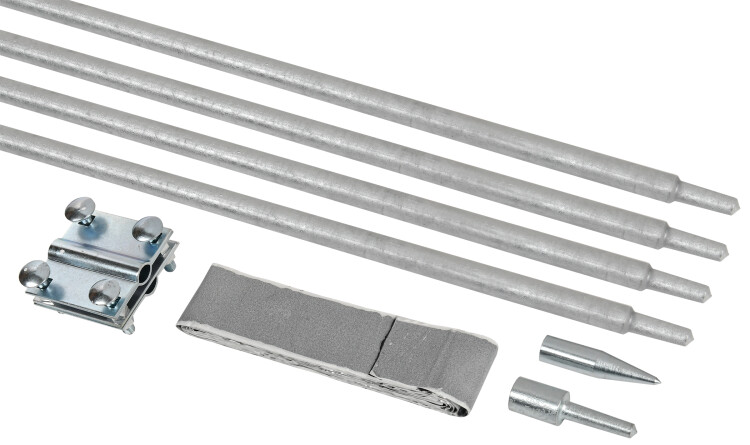 IEK Комплект заземления 6/16 б/м оц. сталь HDZ (ZKZ11-14-016-06) превью в интернет-магазине электрики Форум Электро в Москве