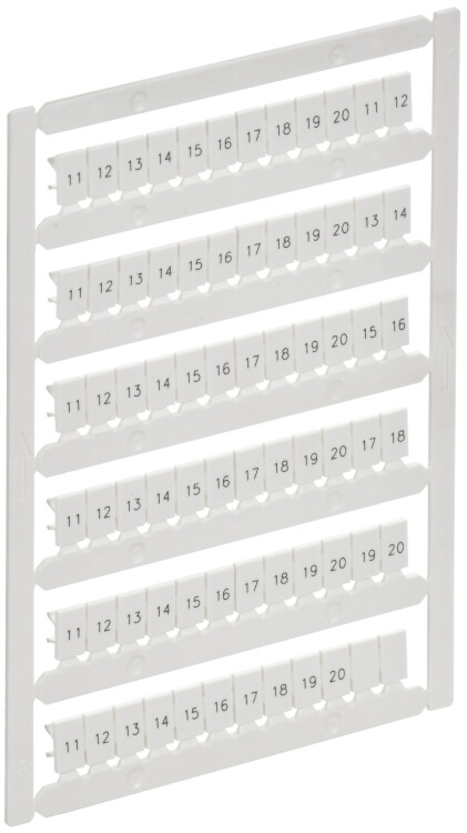 IEK ARMAFIX Маркер для CTS/CP 4мм2 "11-20" (AF-CT10D-M-004-02) превью в интернет-магазине электрики Форум Электро в Москве IEK ARMAFIX Маркер для CTS/CP 4мм2 "11-20" (AF-CT10D-M-004-02) превью в интернет-магазине электрики Форум Электро в Москве