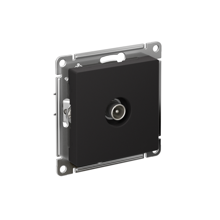 Картинка Systeme Electric AtlasDesign Карбон Розетка TV оконечная 1DB, механизм (ATN001091) в интернет-магазине Форум Электро в Москве