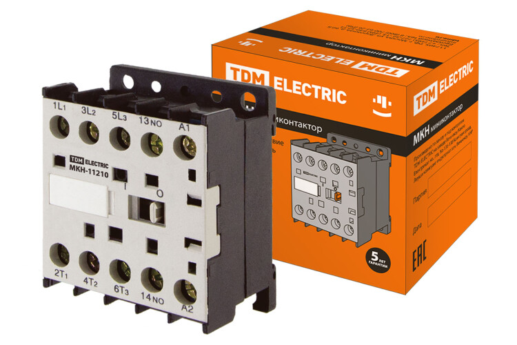 TDM Миниконтактор МКН-11210 12А 110В 1НО (SQ0736-0021) превью в интернет-магазине электрики Форум Электро в Москве