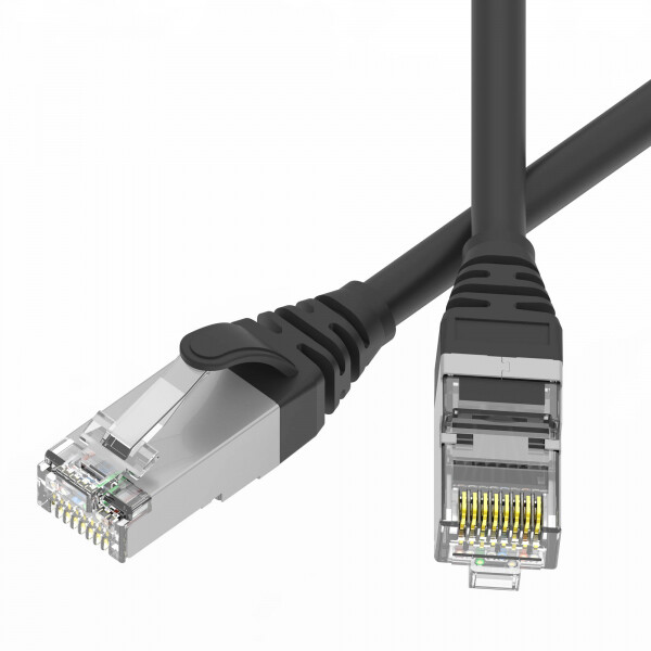 DKC Патч-корд экранированный SLIM CAT6 U/FTP 4х2, 28 AWG, LSZH, чёрный, 1м (RN6UF4510BK-28) превью в интернет-магазине электрики Форум Электро в Москве DKC Патч-корд экранированный SLIM CAT6 U/FTP 4х2, 28 AWG, LSZH, чёрный, 1м (RN6UF4510BK-28) превью в интернет-магазине электрики Форум Электро в Москве