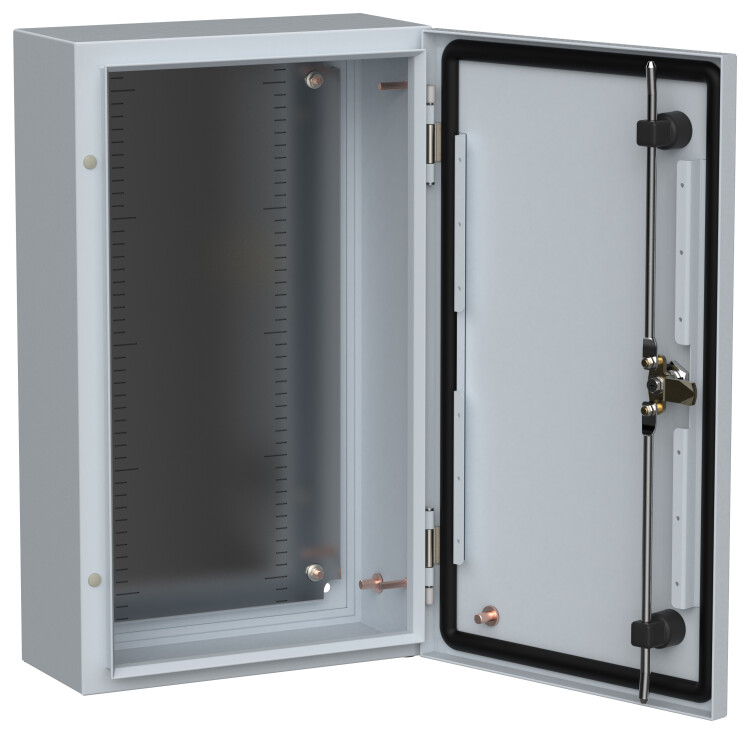 TITAN 5 Корпус металлический ЩМП-50.30.15 УХЛ1 IP66 IEK (TI5-10-N-050-030-015-66) превью в интернет-магазине электрики Форум Электро в Москве