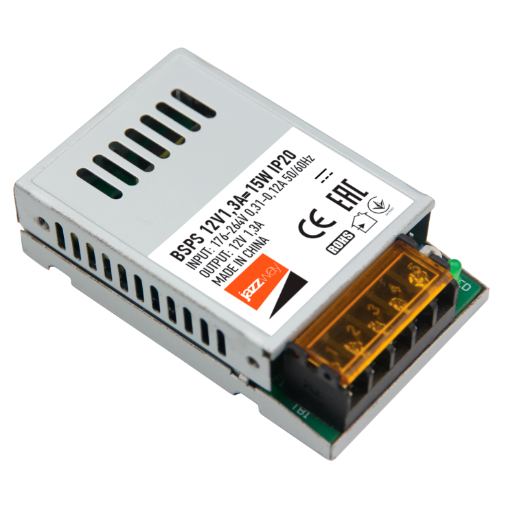 Jazzway Драйвер BSPS 12V1,3A=15W (.3329358) превью в интернет-магазине электрики Форум Электро в Москве