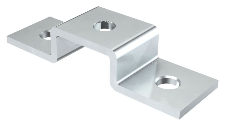 Пластина П-образная для STRUT-профиля 21х41 HDZ IEK (CPL10-P-21-41-HDZ) превью в интернет-магазине электрики Форум Электро в Москве