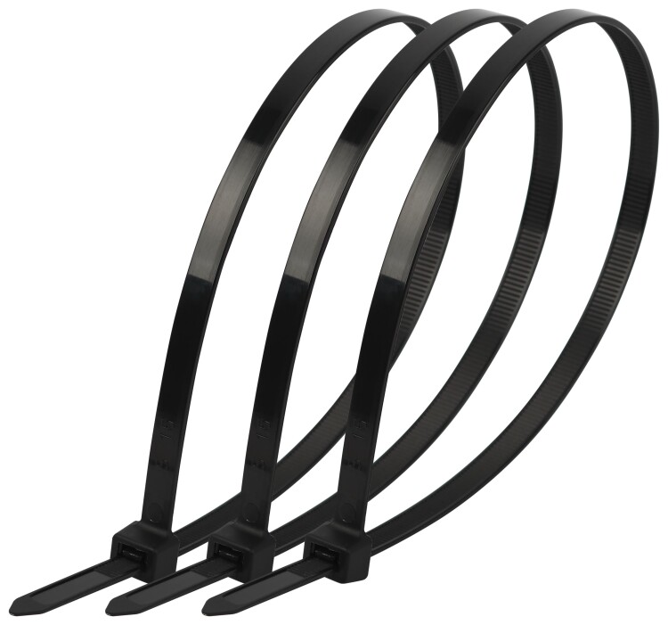 Кабельная стяжка ЭРА NO-225-204 (хомут) нейлоновая 3.6 х 200 мм чёрная (25 шт/уп) (Б0066065) превью в интернет-магазине электрики Форум Электро в Москве