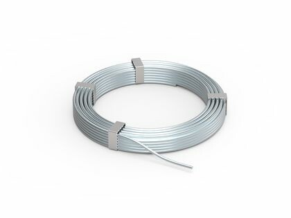 DKC Пруток 8 мм, горячеоцинкованная сталь, бухта 55 метров