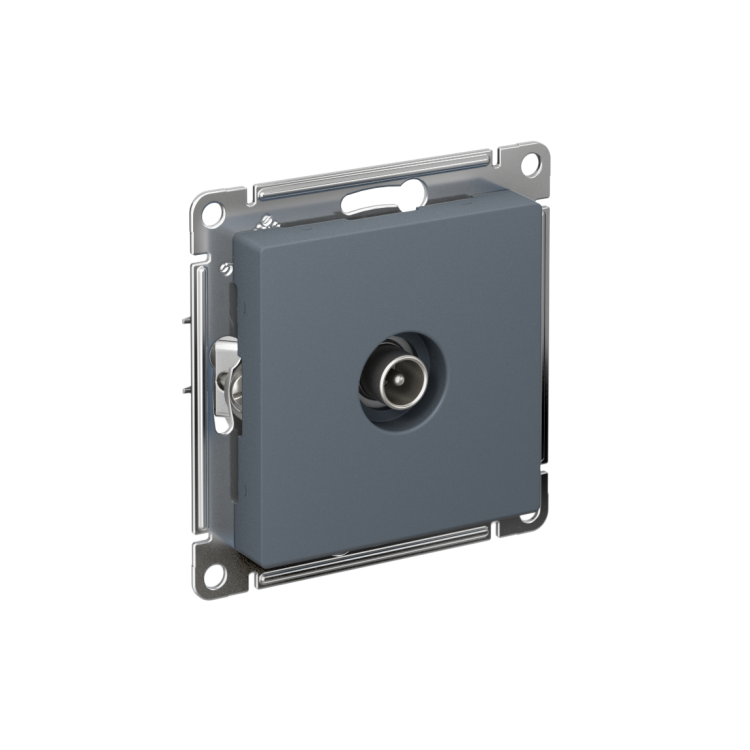 Картинка ATLASDESIGN TV РОЗЕТКА оконечная 1DB, механизм, ГРИФЕЛЬ (ATN000791) в интернет-магазине Форум Электро в Москве