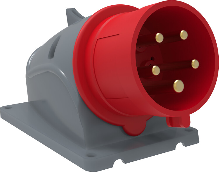 IEK Вилка стационарная ССИ-525 32А-6ч/200/346-240/415В 3Р+РЕ+N IP44 MAGNUM (PSN52-032-5) превью в интернет-магазине электрики Форум Электро в Москве