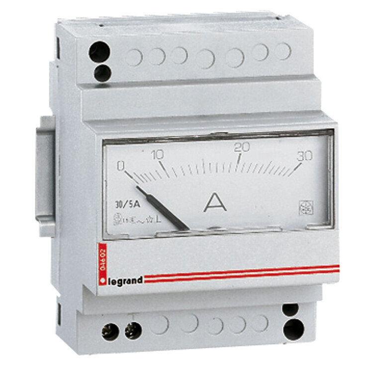 Legrand Амперметр аналоговый прямого включения 0-30А(4 М) (004602) превью в интернет-магазине электрики Форум Электро в Москве