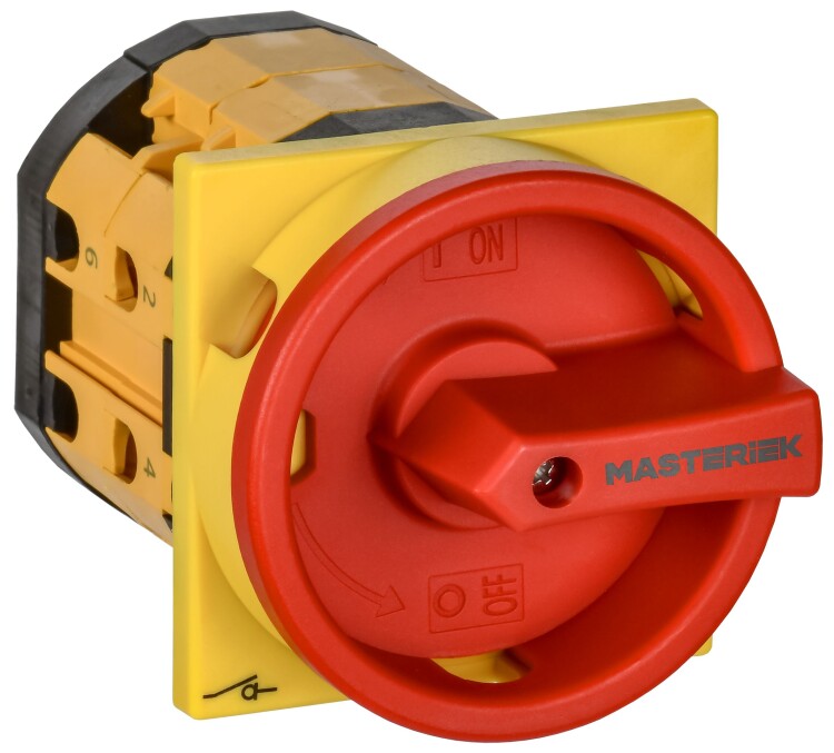 Перекл. кулачк. закр. рук. авар. 25А сх. 10 MASTER IEK (MI-CS12-025-010) превью в интернет-магазине электрики Форум Электро в Москве