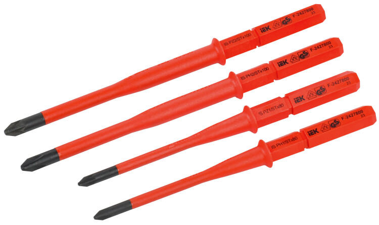 ARMA2L 5 Набор диэлектрических жал SLIM PH/SL-PZ/SL 4шт IEK (A2L5-SH21D-BI-1-T2-304) превью в интернет-магазине электрики Форум Электро в Москве