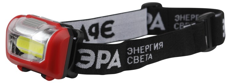 ЭРА Фонарь налобный светодиодный GB-709 Пиранья, на батарейках, 3 режима 5 Вт, СОВ, 3хААА (Б0052751) превью в интернет-магазине электрики Форум Электро в Москве