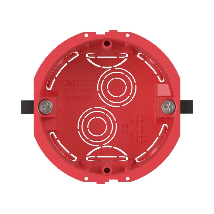 DKC Подрозеточная коробка для полых стен, глубиной 45мм, 2 модуля   (4402952) превью в интернет-магазине электрики Форум Электро в Москве