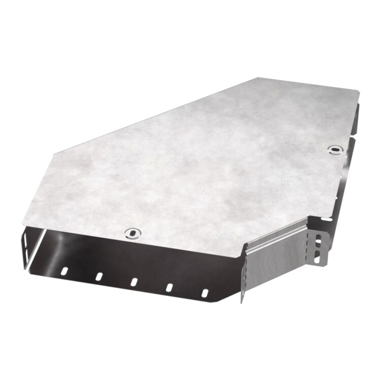 Промрукав Угол горизонтальный 90 градусов с крышкой Стандарт 300х80 (PR16.0421) превью в интернет-магазине электрики Форум Электро в Москве