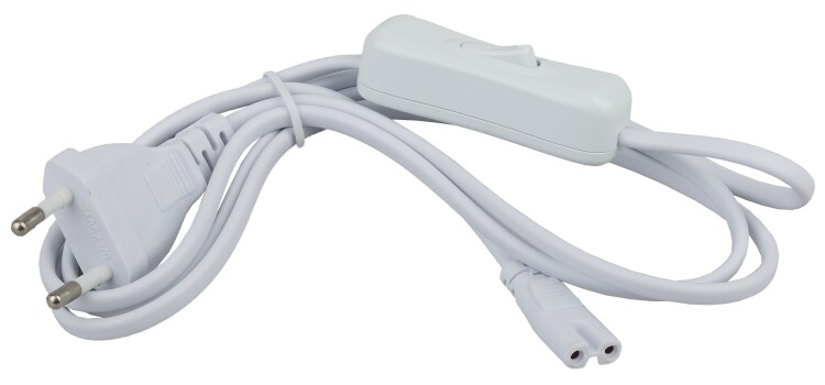 ЭРА LLED-A-CABLE-1.5m-SW-W Сетевой шнур 1,5м с выключателем для светильников LLED разъемC7 (Б0025694) превью в интернет-магазине электрики Форум Электро в Москве