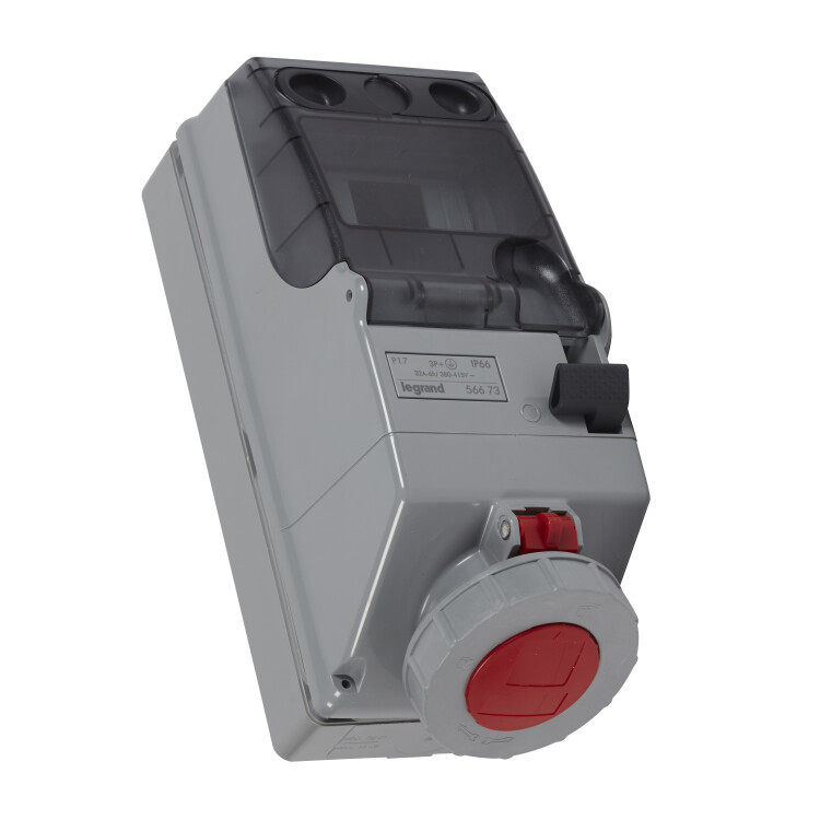Legrand P17Щит.5мод. с блок. 32А 3К+З 380В IP66. (056673) превью в интернет-магазине электрики Форум Электро в Москве