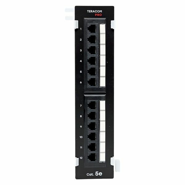 EKF TeraLINK PRO Патч-панель настенная TeraLINK PRO Cat.5E неэкранированная UTP 12 портов RJ-45 Dual IDC (TRP-WPP-5EUTP-12) превью в интернет-магазине электрики Форум Электро в Москве EKF TeraLINK PRO Патч-панель настенная TeraLINK PRO Cat.5E неэкранированная UTP 12 портов RJ-45 Dual IDC (TRP-WPP-5EUTP-12) превью в интернет-магазине электрики Форум Электро в Москве